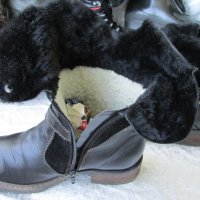 топли кафяви дамски боти, кубинки, ботуши,N- 38, Weather Rated Winter Snow Boots, естествена кожа +, снимка 15 - Дамски боти - 33415755