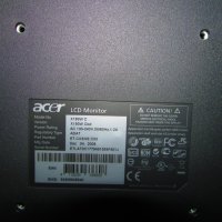 LCD МОНИТОР ACER X193W, снимка 5 - Монитори - 28904583