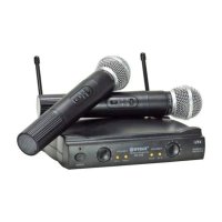 Професионална система с 2 безжични микрофона SM-58 II, снимка 4 - Микрофони - 43102853