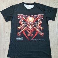 Тениска „Мегадет“ (Megadeth) чисто нова, снимка 2 - Тениски - 27565477