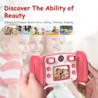 Нова детска Цифрова акумулаторна селфи екшън камера 1080P HD, снимка 2 - Други - 33618461