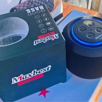 Преносима блутуд колонка Maxbest 10W с FM радио, плътен бас и силен звук, снимка 1 - Bluetooth тонколони - 43208865
