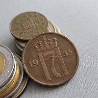 Монета - Норвегия - 5 оре | 1953г., снимка 2 - Нумизматика и бонистика - 43204188