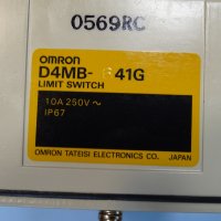 изключвател 6-пистов Omron D4MB-641G multiple 6-position limit switch, снимка 6 - Резервни части за машини - 37671227