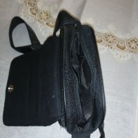 Мъжка кожена черна чанта за през рамо, снимка 9 - Чанти - 37891812