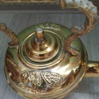 бароков месингов чайник, снимка 2 - Други ценни предмети - 40217913