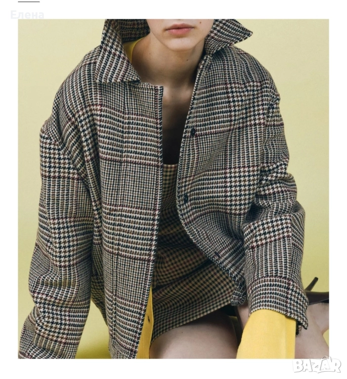 КАРИРАНО БОМБЪР ЯКЕ С ПРИМЕС НА ВЪЛHA-ZW COLLECTION., снимка 1