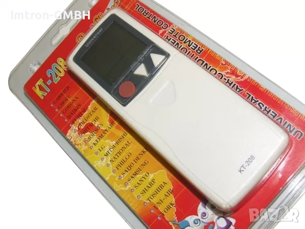 Универсално дистанционно управление за климатик KT-208, снимка 1