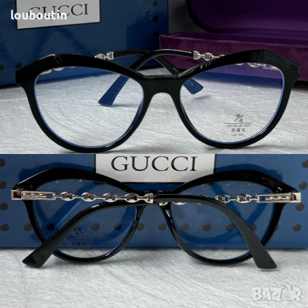 Gucci диоптрични рамки.прозрачни слънчеви,очила за компютър, снимка 1