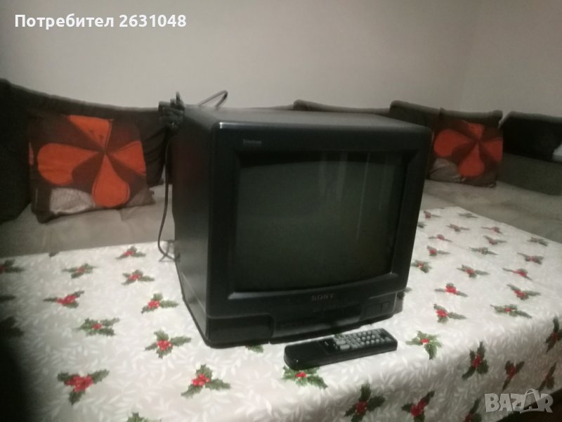 Телевизор Сони SONY Trintron модел KV2185 MK с дистанционно, снимка 1