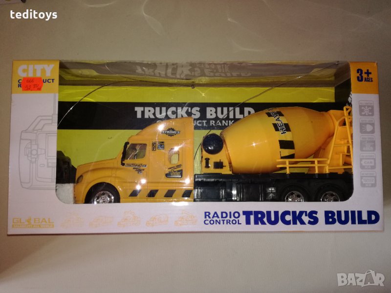 Бетоновоз с пълен радио контрол , снимка 1