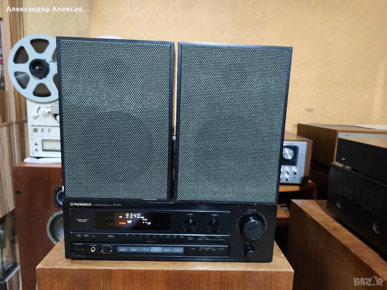 Pioneer SX-102+ Немски колони WB60, снимка 1
