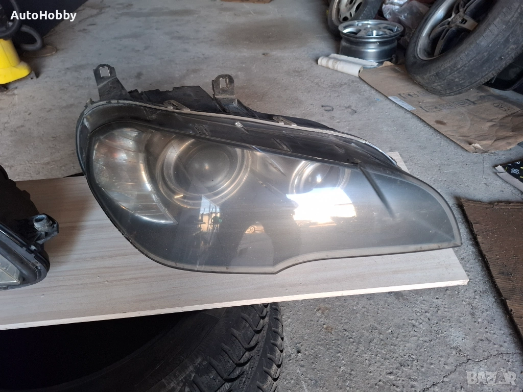Десен фар BMW X5 E70 ксенон , снимка 1
