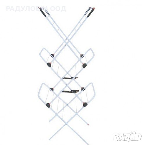 Сушилник за дрехи вертикален Новела 16 никел / 600472, снимка 1