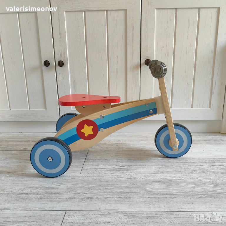 Дървено детско колело – 10 евро, снимка 1