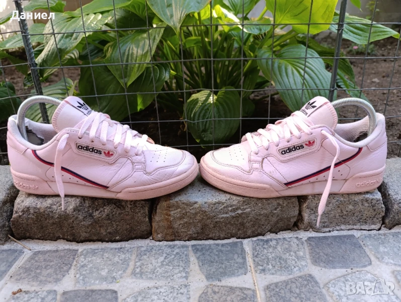 Adidas continental 80 clear pink, снимка 1