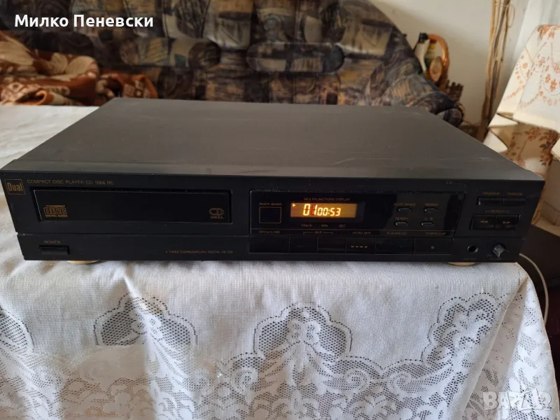 DUAL- COMPACT DISK PLAYER CD 1006 RC, снимка 1