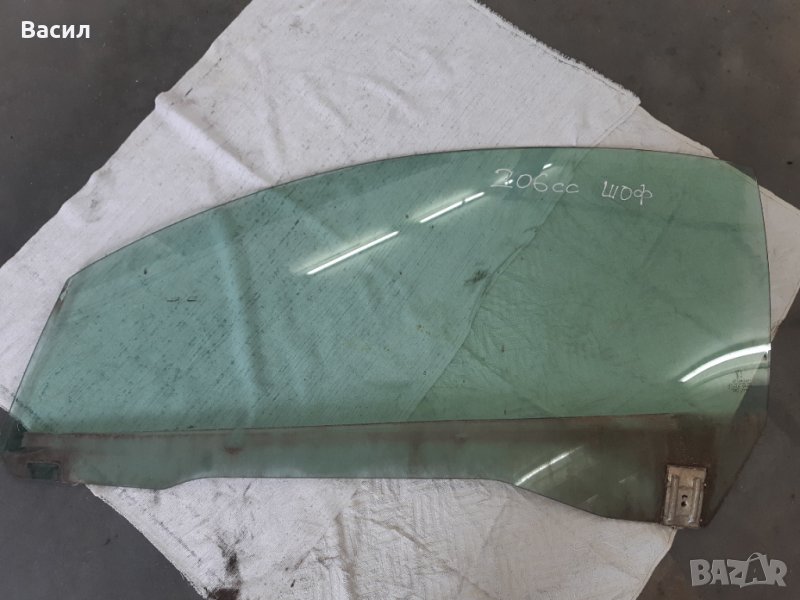 Предно ляво шофьорско стъкло Peugeot 206 cc Cabriolet 1.6 16V Пежо 206 Кабрио 1.6 16В pejo, снимка 1