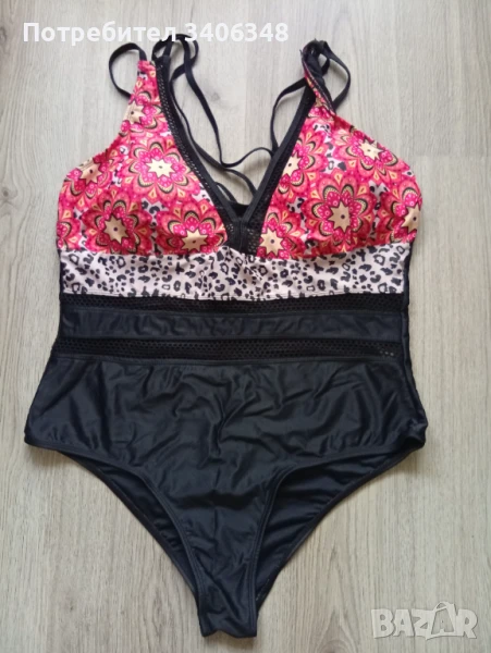 Бързо съхнещ цял бански. Размер L/XL., снимка 1