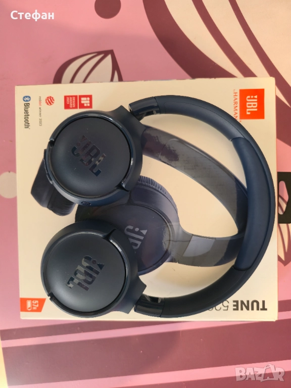 JBL tune 520bt HARMAN Нови Слушалки хендсфри bluetooth Handsfree, снимка 1