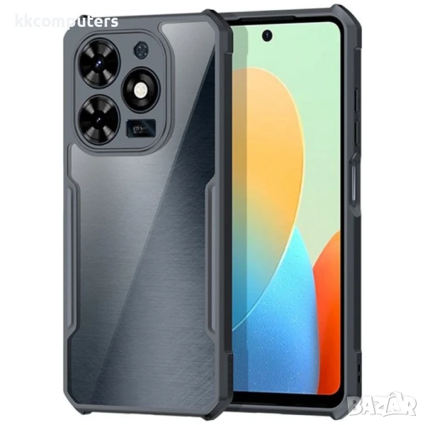 TECNO Spark Go 2024 4G / Spark 20 / Spark 20C / Pop 8 XUNDD Силиконов Калъф TPU+Acrylic и Протектор, снимка 1
