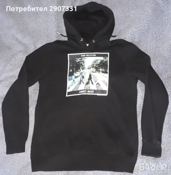 суичър с качулка (hoodie) на група Beatles. Официален продукт, снимка 1