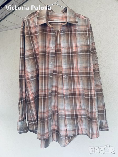 Скъпа риза от био памук HESSHATUR, снимка 1