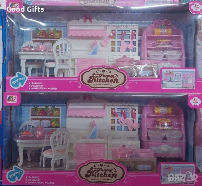 Комплект Детска кухня с много аксесоари, снимка 1