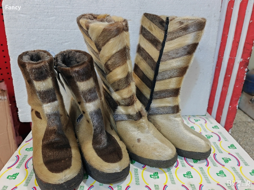 Много топли дамски ботуши 36/39 номер , снимка 1