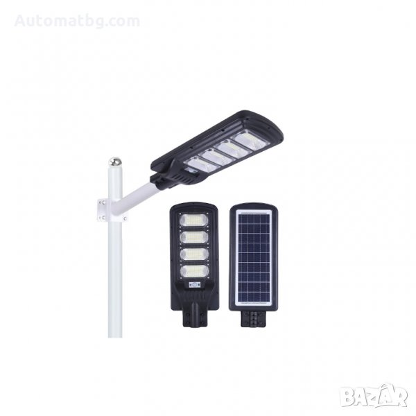 Улична соларна лампа Automat, 400W, С 4 LED сектора, снимка 1