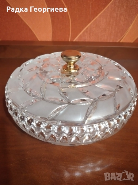Кристална бонбониера, снимка 1