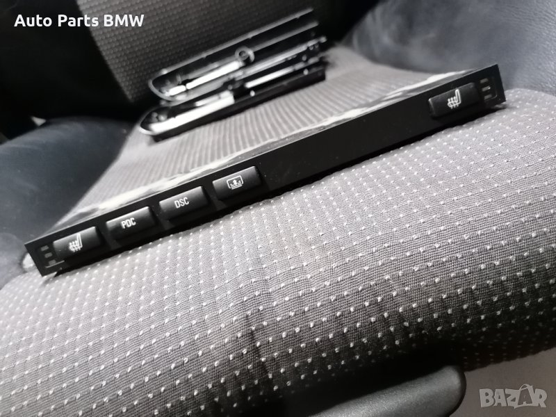 Конзола с бутони за подгрев на седалките и ел щора BMW E39 БМВ Е39, снимка 1