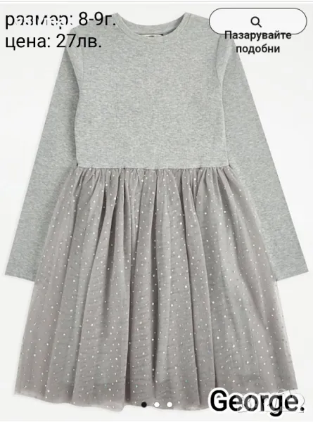 Чисто нови дрешки и бельо за момченца и момиченца George от 4г. до 12г., снимка 1