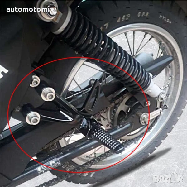 Задни степенки за мотор, универсални, 2бр, снимка 1