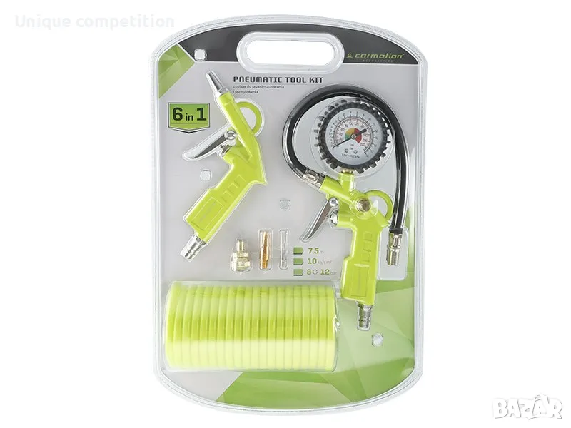 Пистолет за помпене и обдухване 6 бр.в комплект, снимка 1