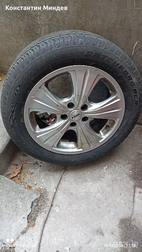 Джанти RIAL 16 5×100, снимка 1