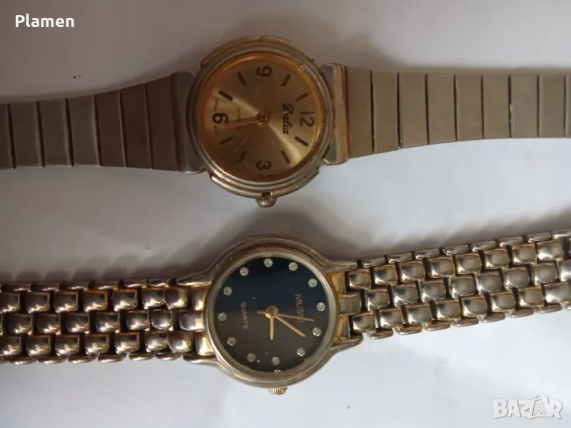 Два дамски кварцови часовника Далия и Муси, снимка 1