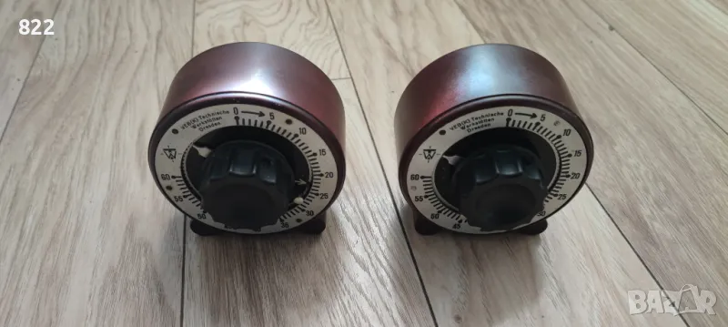 Бакелитени таймери-60 min.VEB-DDR, снимка 1