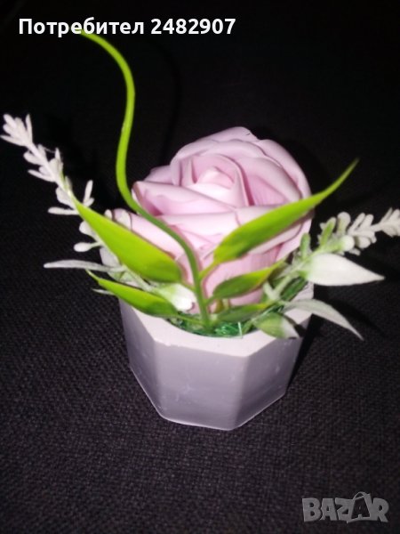 Декорация със сапунена роза, снимка 1