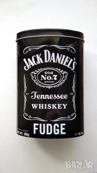 Метална кутия от шоколадови бонбони Jack Daniel's Джак Даниелс, снимка 1