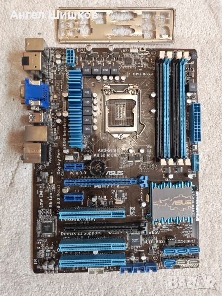 Дънна платка H77 Asus P8H77-V Socket 1155, снимка 1