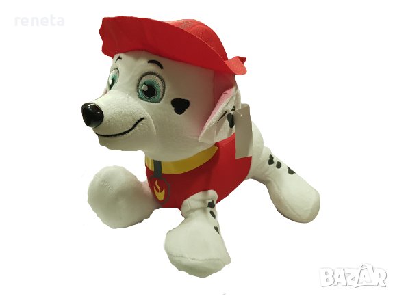Играчка Pow Patrol, Маршал, Плюшена, 30х30 см, снимка 1