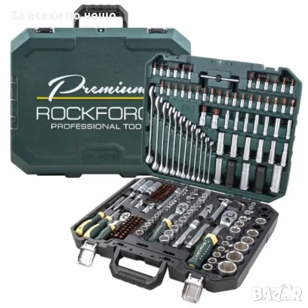 Гедоре 216 части 1/2'', 1/4'' и 3/8'' RockForce Premium, снимка 1