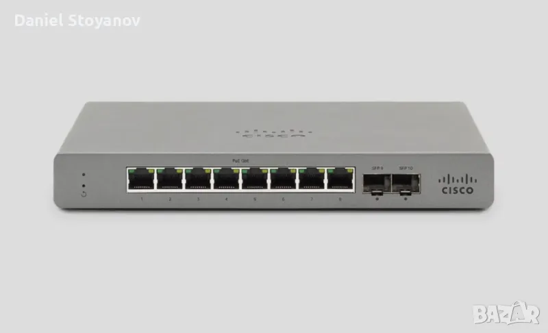 Мрежов суич Cisco Meraki Go - Gs110-8p Port PoE Switch GS110-8P-HW-EU, снимка 1