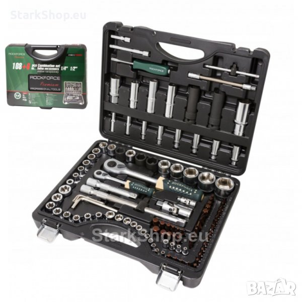 Професионален Комплект инструменти Rock FORCE 108+6 части, снимка 1