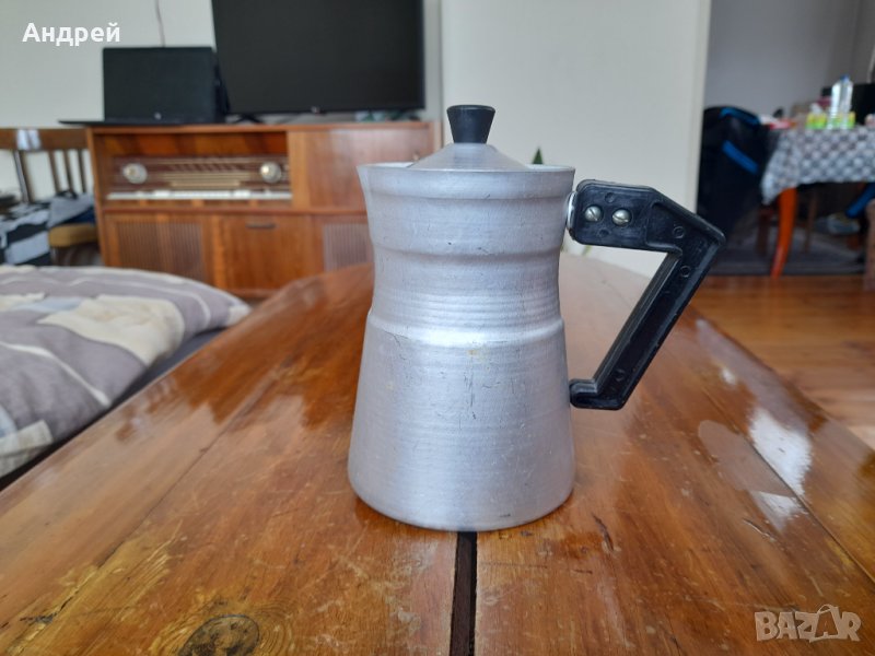 Стара алуминиева кана,джезве #2, снимка 1