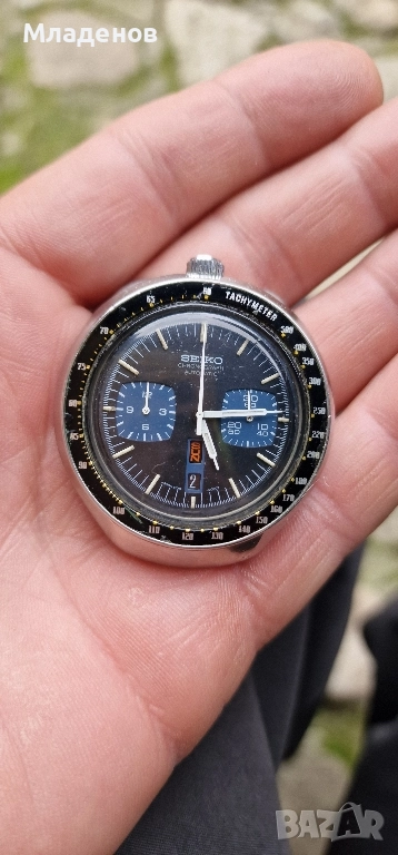 Seiko chronograph Bullhead . Сейко хронограф ., снимка 1