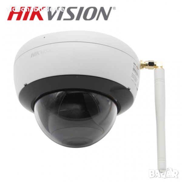Безжична куполна IP камера Hikvision DS-2CV2141G2-IDW(E) - 4 мегапиксела, снимка 1
