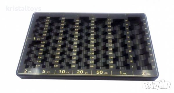Монетник, поставка за монети, разграфена, снимка 1