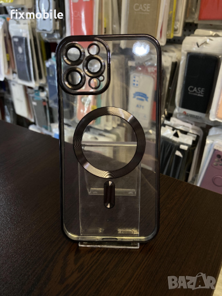 Apple iPhone 12 Pro Max Силиконов кейс Mag Cover, снимка 1